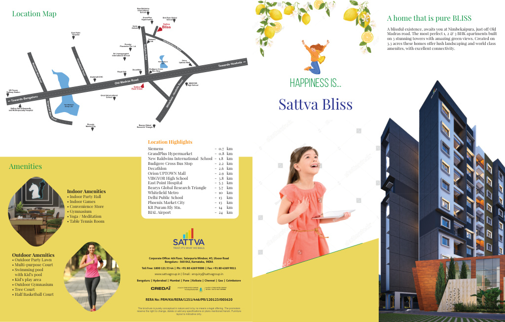 SATTVA BLISS, Bommenahalli, Bangalore