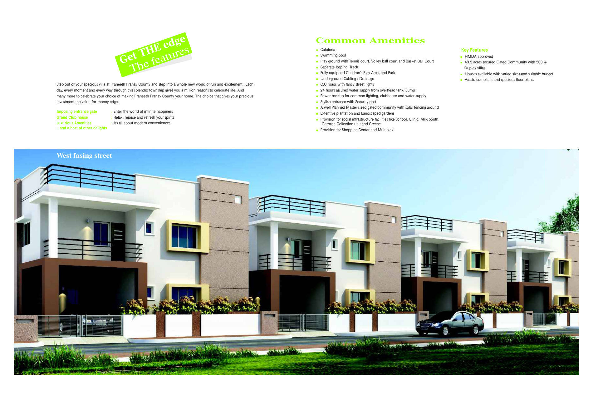 PARK VILLE BLOCK A in Muthangi, Hyderabad