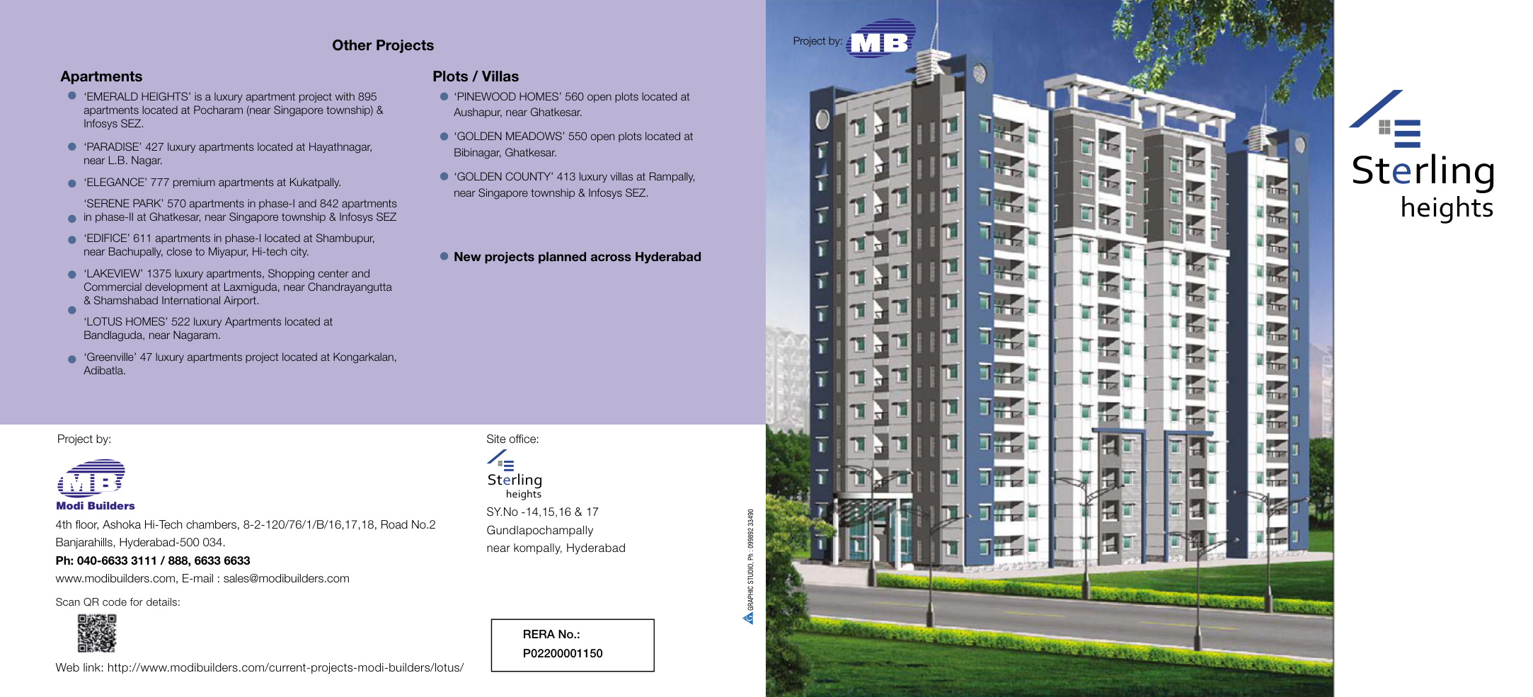 STERLING HEIGHTS, Kompally, Hyderabad