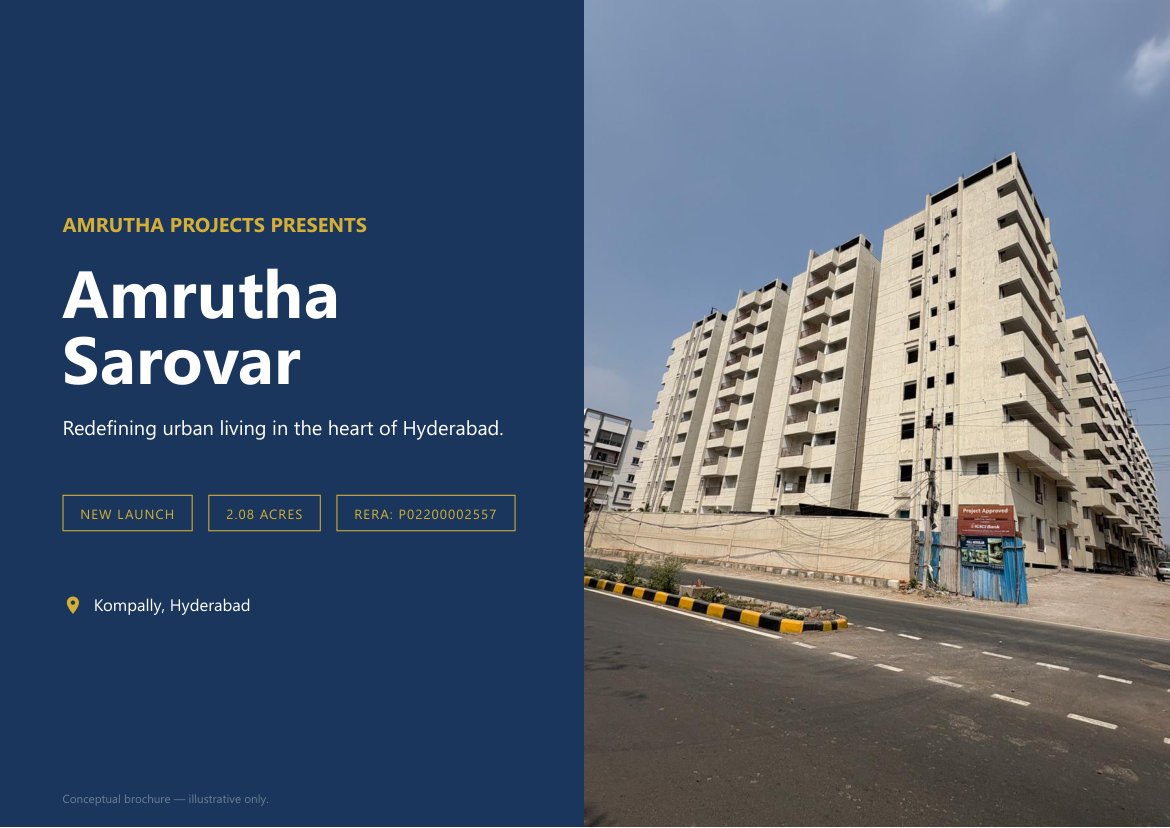 AMRUTHA SAROVAR in Kompally, Hyderabad