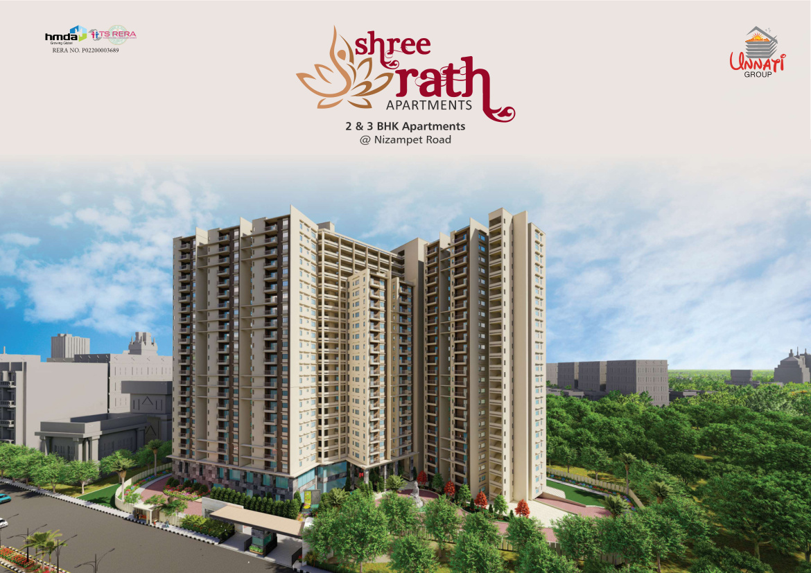 SHREERATH APARTMENTS in Nizampet, Hyderabad