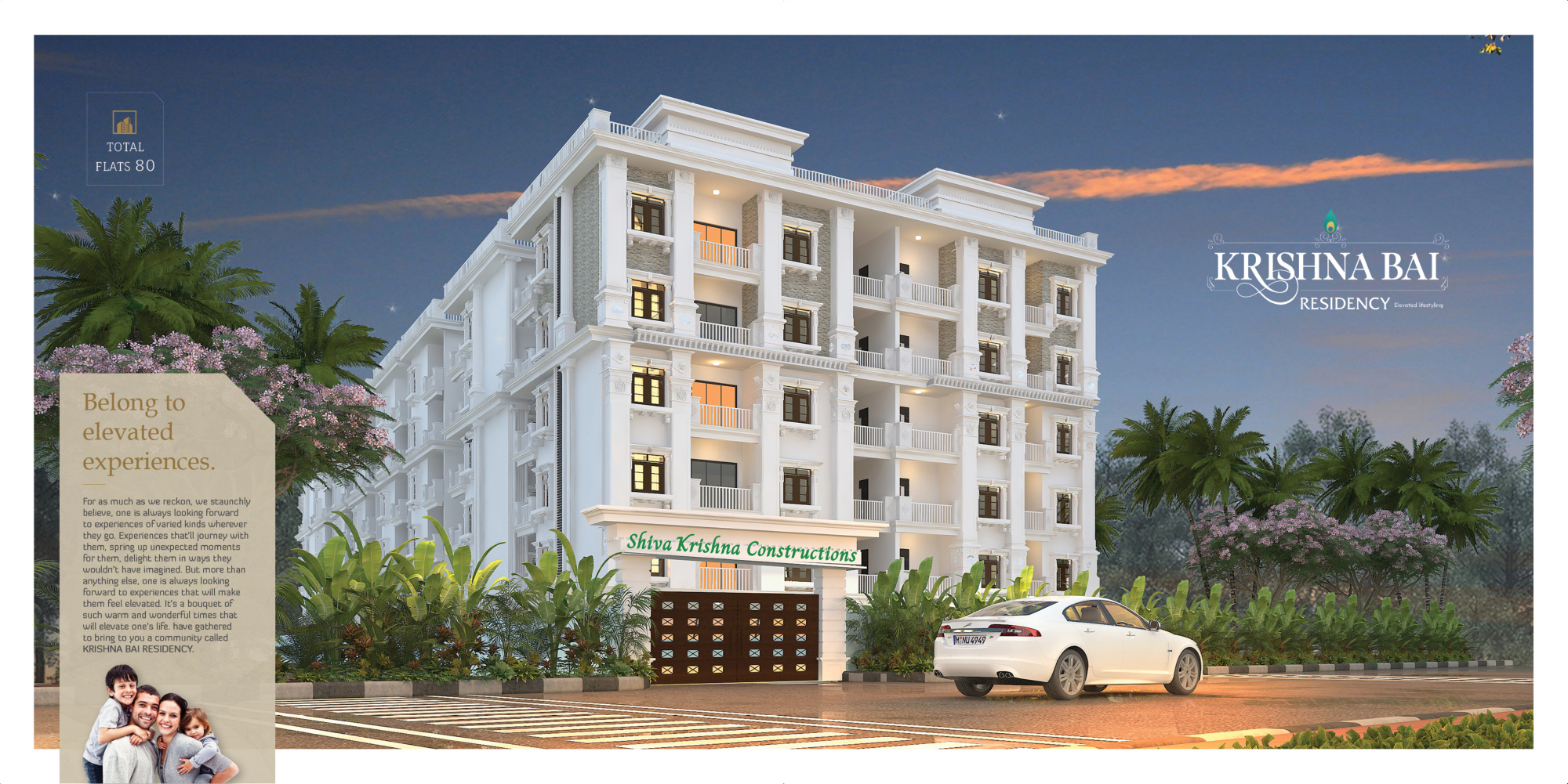 Krishna Bai Residency in Uppal, Hyderabad
