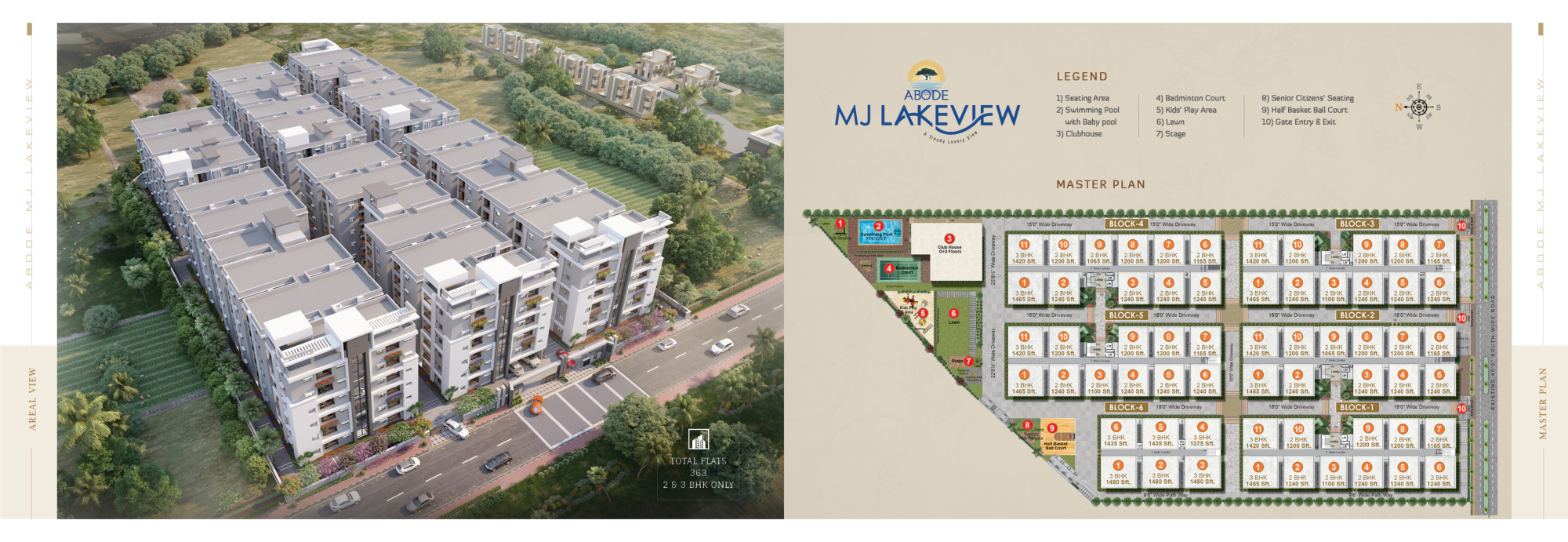 MJ Lakeview in Ameenpur, Hyderabad