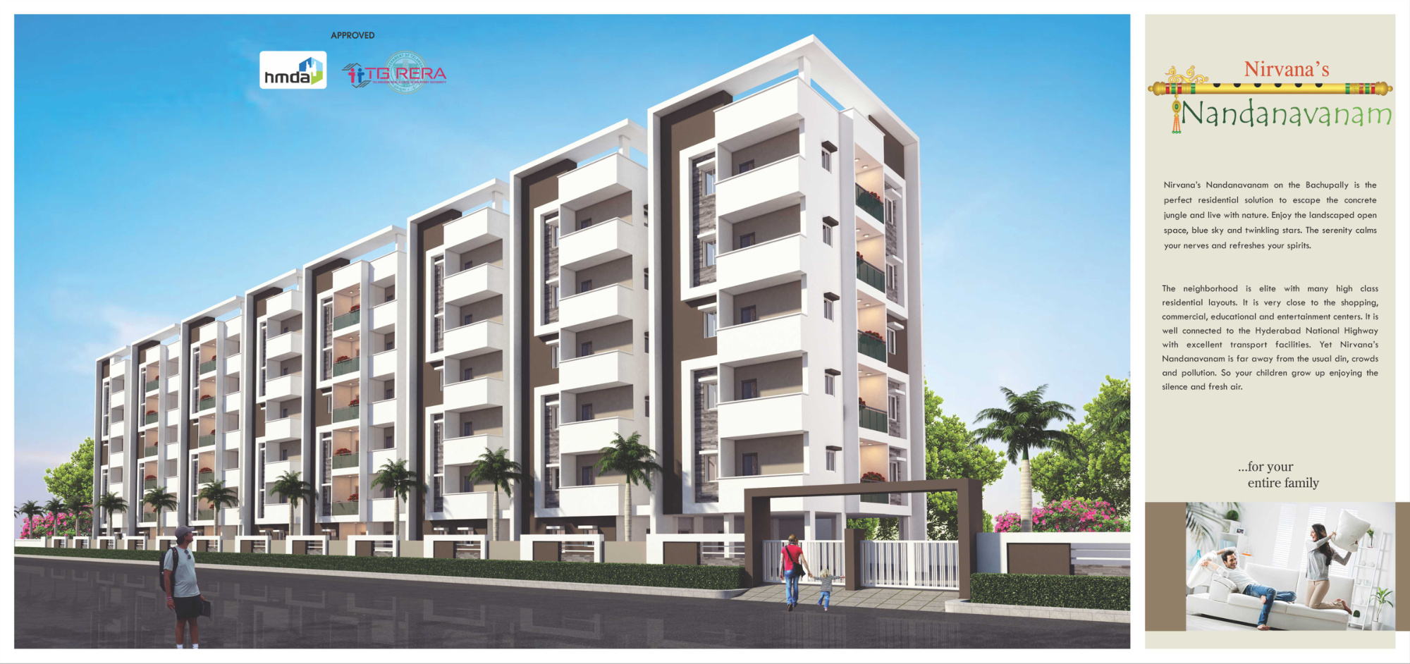 NIRVANAS NANDANAVANAM, Bachupally, Hyderabad