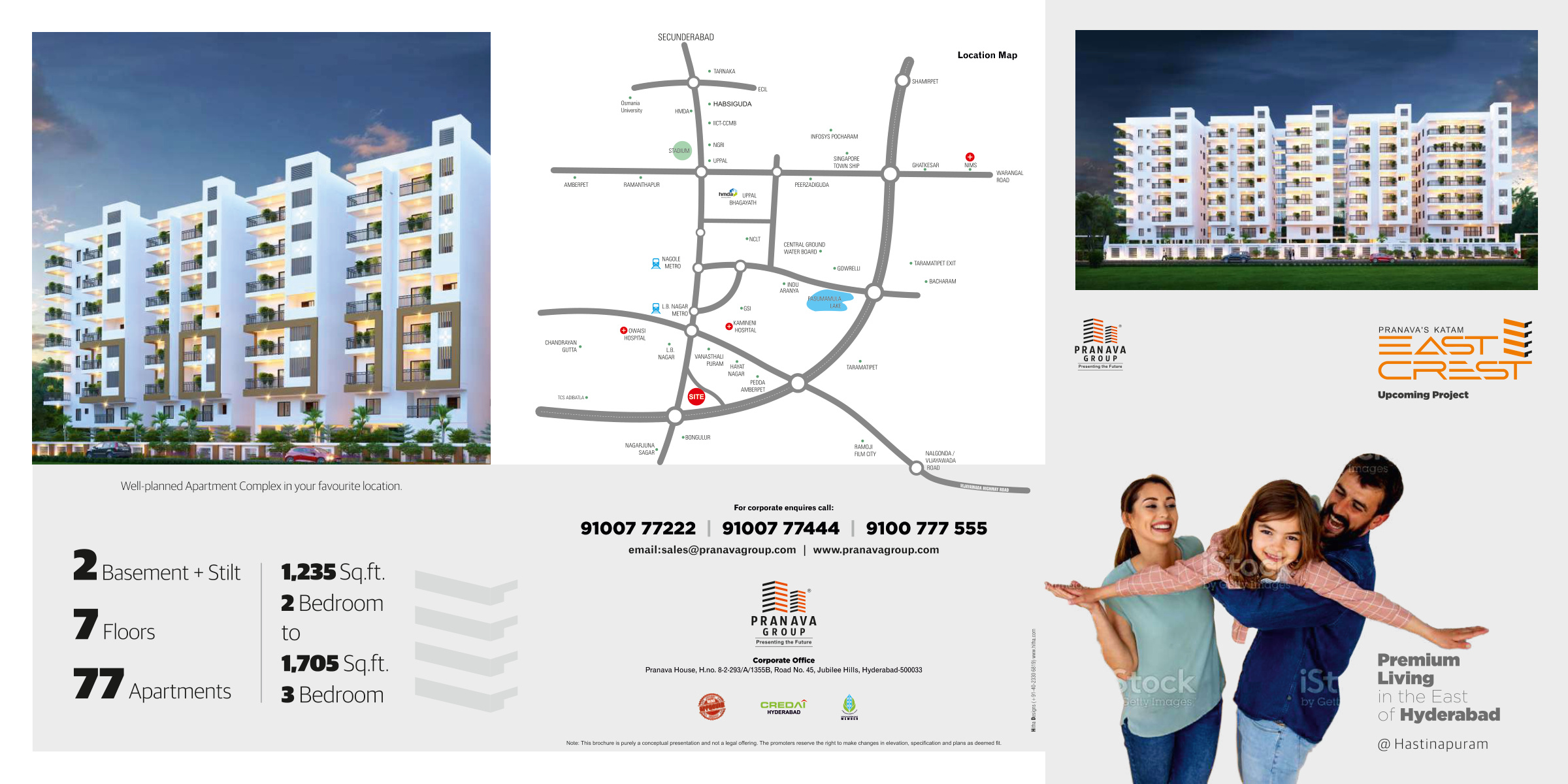 PRANAVA EAST CREST in Hastinapuram, Hyderabad