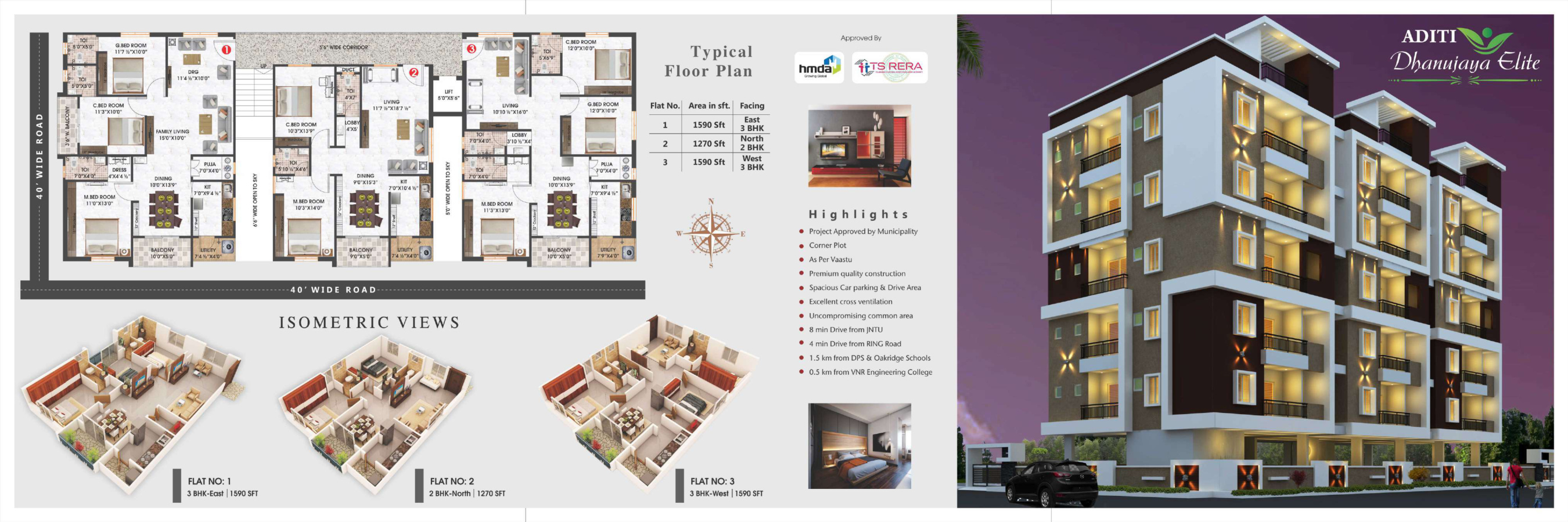 ADITI BALAJI ELITE, Bachupally, Hyderabad
